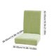 thumbnail image 3 of Fundas elásticas de terciopelo para sillas de comedor y cocina. Fundas extraíbles y lavables. Protectores de asiento de poliéster suave para el hogar, hoteles y salones de banquetes. Fundas elásticas, 3 of 6