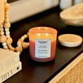 thumbnail image 6 of Better Homes and Gardens Almond Koa Wood Scented 2-Wick Frosted Jar Candle 12oz., 6 of 9