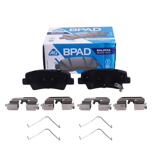 Balatas AG para Auto Traseras para Hyundai Ioniq 2017 a 2020 2 Piezas Nuevas