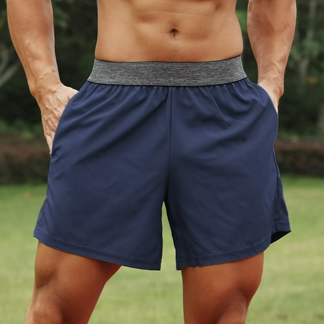 Pantalones Cortos Hombre Sport Pantalones cortos deportivos para hombre, cintura elástica, bolsillo Tomshoo Pantalones Cortos Hombre Sport