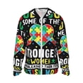 thumbnail image 1 of KLL I Love With Autism Imprimé pour Hommes Femmes UPF 50+ Protection Solaire Chandail à Capuchon d'Extérieur Veste Manches Longues Pêche Randonnée Performance Chandail-Xx-Grand, 1 of 7