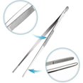thumbnail image 4 of Stainless Steel Kitchen Tongs 12 Inch for Grill BBQ Cooking Utensils, Heat-Resistant Metal Serving Tongs with Non-Slip Grip, 4 of 5