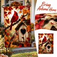 thumbnail image 3 of Fall Floral Garden Flag, Autumn Harvest Flower Yard Flag, Thanksgiving Seasonal Decor, Single‑Sided Printed Flag for Outdoor Porch Patio Lawn Yard Home Decoration, 3 of 6