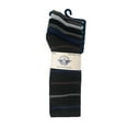 thumbnail image 3 of Dockers Men's Performance Socks - 3-Pairs and 6-Pairs Athletic and Dress Crew Socks, Black Multi (6-PK), 3 of 10