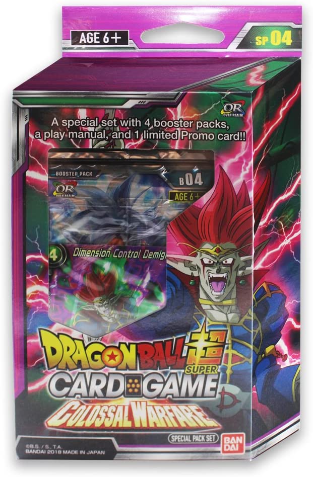 Dragon Ball Super Card Game: Colossal Warfare Special Pack Set