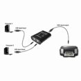 thumbnail image 3 of USB Printer Sharing Device, 2 in 1 Out Printer Sharing Device, 2-Port Manual Kvm Switching Splitter, 3 of 5