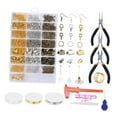 thumbnail image 1 of simhoa 1321Pcs Jewelry Making Supplies Kit Shape Pins Earring Findings for DIY Bracelet, 1 of 8