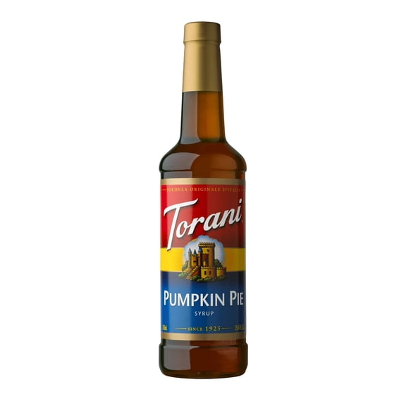 Torani Pumpkin Pie Syrup, 750ml PET, 25.4 fl oz