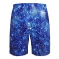 thumbnail image 6 of Naloa Blurred Star Snow Christmas Men's Beach Shorts, Surfing shorts, Swim trunks, Quick Dry Swim Trunks for Surfing Beach Fun - X-Large, 6 of 9