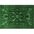 thumbnail image 1 of Ahgly Company Indoor Rectangle Persian Emerald Green Traditional Area Rugs, 8' x 12', 1 of 4