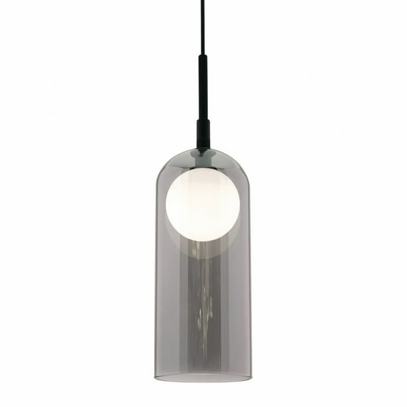AFX Kiran 4" LED Pendant Light - Black - 3000K - 4"Dia x 14"H