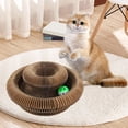 thumbnail image 1 of Cartón de rasguño de gato de órgano Cardboard Cardboard de juguete Mental Ejercicio físico Garra de molienda para gatos interiores Regalo plegable, 1 of 8