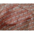 thumbnail image 4 of oneOone Silk Tabby Fabric Fish Block Print Fabric By Yard 42 Inch Wide, 4 of 4