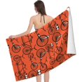 thumbnail image 3 of Yibo Motorcycle Theme Towel Quick Dry Ultra Absorbent Towel Lightweight Shower Towel for Bathroom Outdoor Swimming, 3 of 9