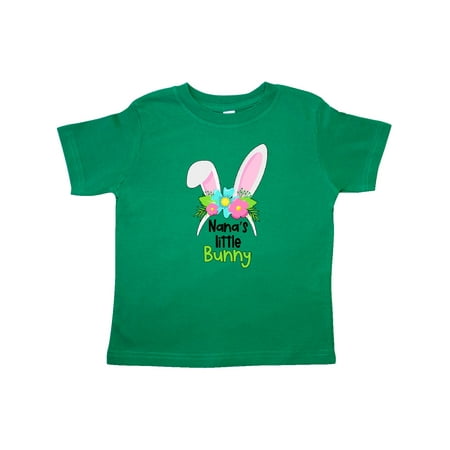 

Inktastic Nana s Little Bunny Cute Easter Bunny Ears Gift Toddler Boy or Toddler Girl T-Shirt