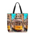 thumbnail image 1 of Balery Modern Urban Monkey Bolsa de Mano para Mujeres con Cremallera, Bolsa de Gimnasio con Compartimentos, Bolsa para Laptop, Bolsa para Trabajo, 1 of 7