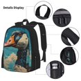 thumbnail image 3 of Fotbe Blue Watercolor Duck Set Escolar 3 en 1 para Niños - Mochila Duradera con Lonchera Aislante y Estuche para Lápices - Mochila Escolar para Niños y Niñas, 3 of 7