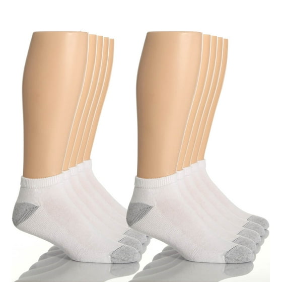Hanes - Classics Men's Low Cut Socks 10-Pack - Walmart.com