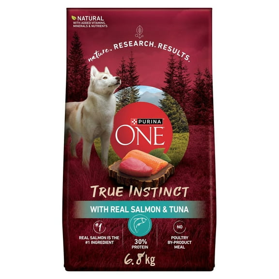 Purina ONE True Instinct Salmon & Tuna, Dry Dog Food 6.8kg