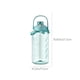 thumbnail image 3 of Botella de agua grande de 74 oz - garrafa deportiva de plástico de 2200 ml para gimnasio y senderismo, impermeable con cerradura, envase portátil para bebidas, verde/negro/blanco, 3 of 6