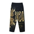 thumbnail image 5 of Balery Happy New Year 2024 (5) print Women's Pajama Pants,Ultra Lightweight Pjs,Lounge Pant-Medium, 5 of 9