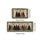 thumbnail image 3 of Juego de 2 tapetes navideños para cocina | Tapetes antideslizantes | Decoración navideña | Tapetes de cocina de 40,6 x 60,9 cm y 40,6 x 122,9 cm, 3 of 5