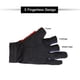 thumbnail image 4 of 1 par de 3 guantes de pesca sin dedos, transpirables, de secado rápido, antideslizantes. LEO  Manoplas Deportivas, 4 of 7