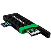 Delkin Devices USB 3.2 CFexpress Type B and SD UHS-II Memory Card Reader