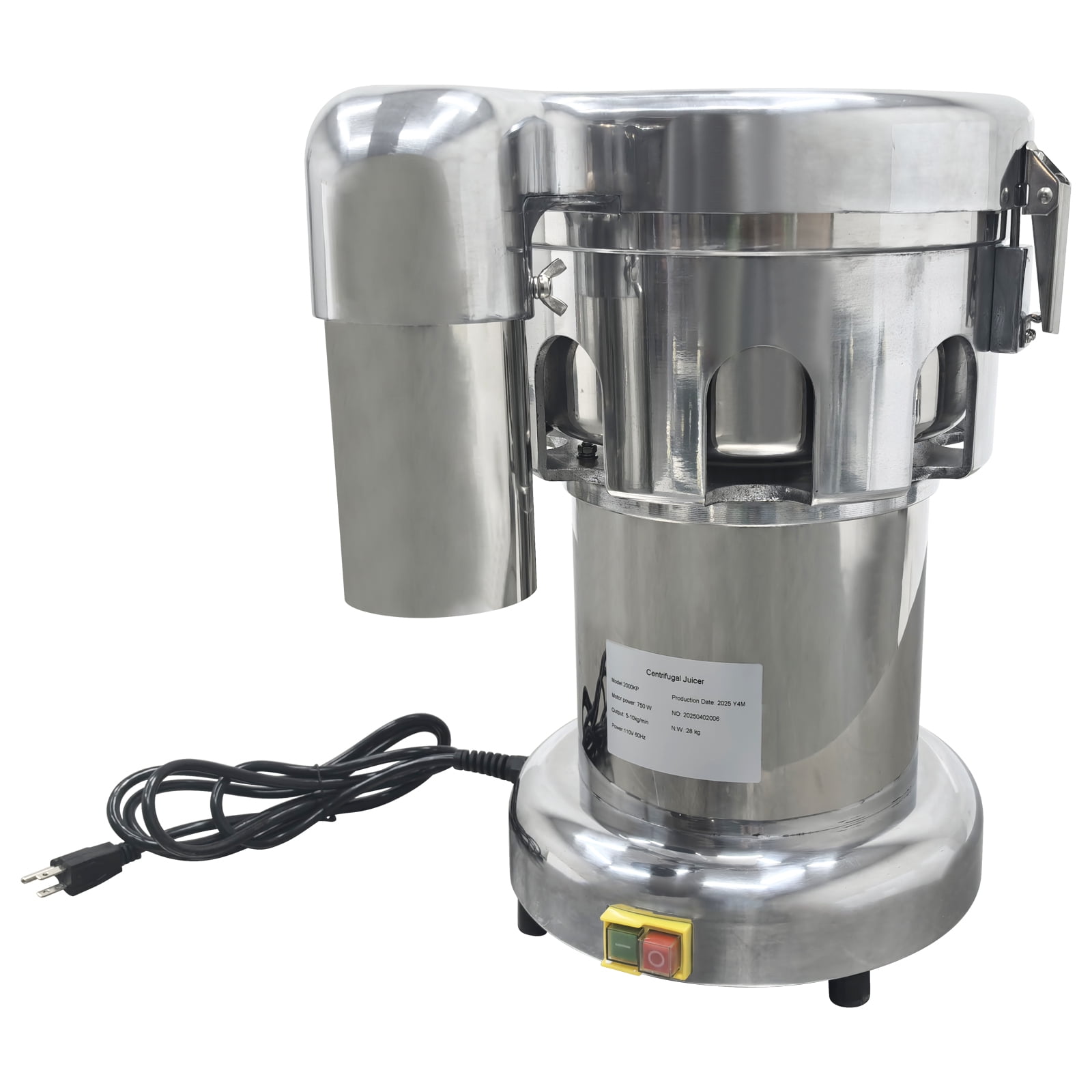Fruit & Vegetable Processor Ginger Juicer Juice Extractor Electric Juice Making Machine