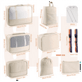 thumbnail image 2 of Packing Cubes for Travel - Luggage Organizer Bags Family, Mesh Breathable Suitcases, 2 of 7
