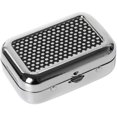 thumbnail image 1 of Cenicero portátil de bolsillo de metal con tapa para puros, 1 of 3