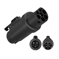 thumbnail image 4 of IEC62196 Type 2 to SAE J1772 Type 1 EV Adapter Charging Convertor 250V 32A Type2 to Type1 Charger Converter Adaptor, 4 of 6