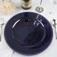 thumbnail image 2 of Efavormart 24 pcs 13" Black Round Charger Plates Dinner Chargers for Tabletop Decor Holiday Wedding Catering Event Decoration, 2 of 2