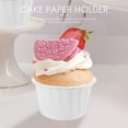 thumbnail image 4 of 100Pcs Paper Cup Nose Hair Face Removal Wax Bean Container Cake Tray Bowl Melting Ice Cream Organizer, 4 of 6