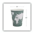 thumbnail image 3 of Eco-Products World Art Disposable Insulated Hot Coffee Cup, Eco-Friendly Compostable PLA Lined Take Out Paper Cup, 12 fl oz, Case of 600, 3 of 12