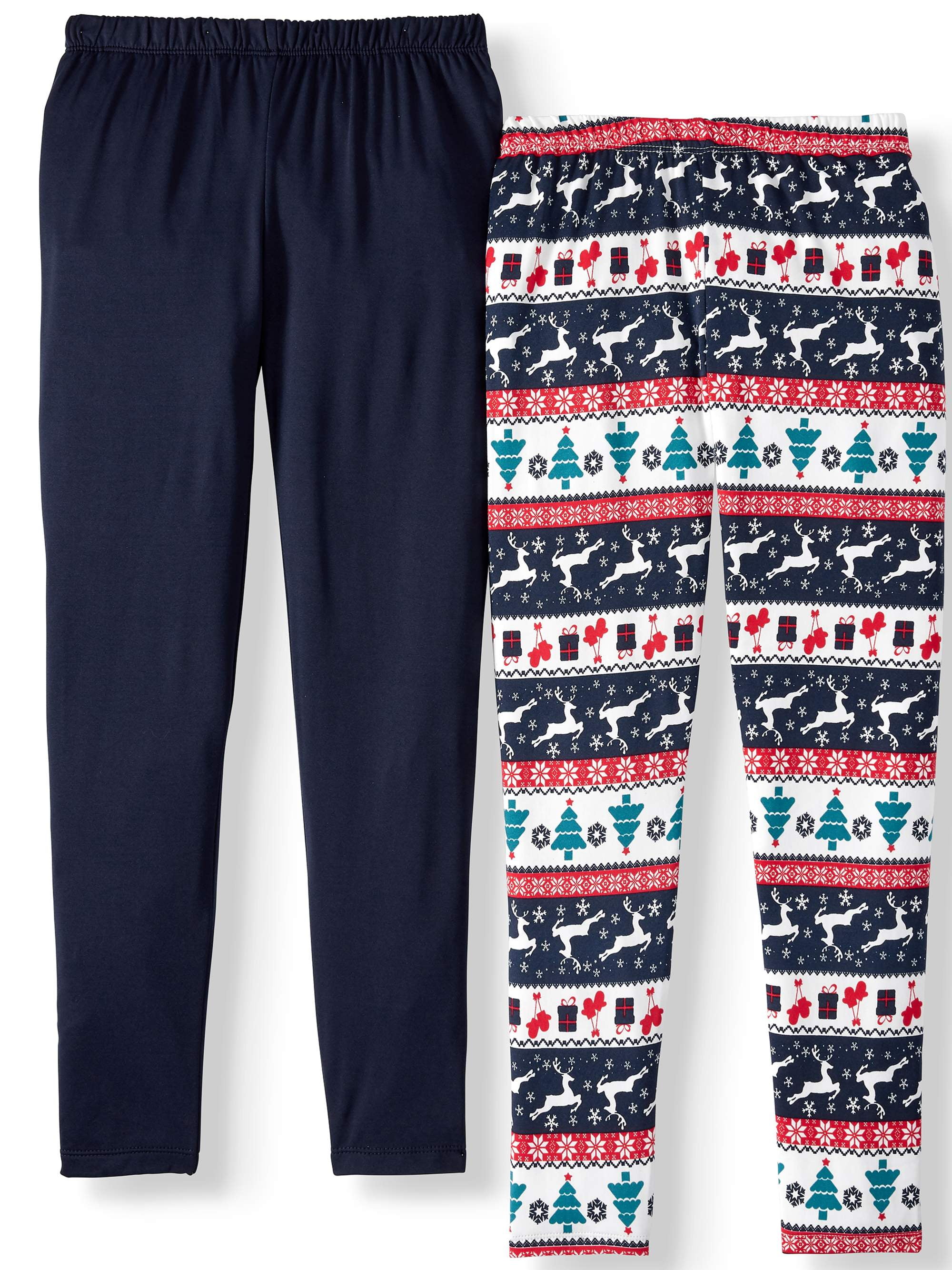 little girls fleece lined leggings