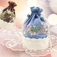 thumbnail image 5 of DIY Embroidery Flower Tree Purse Women Bag Needlework Sewing for Cross Stitch Chinese Style Coin Purses, 5 of 19