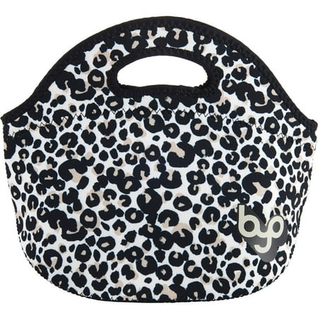 BYO Rambler Lunch Bag, Posh Leopard Black and White