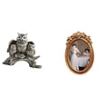 thumbnail image 1 of Figuras de búho,Figuras de búho,animales artificiales,artesanías,decoración del hogar,Marco de fotos,Marco de fotos vintage para colgar en la pared,Soporte para marco de fotos de mesa de, 1 of 8