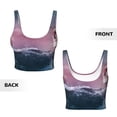 thumbnail image 5 of Lsque Boat Lighthouse Storm Waves Printed Women'S Sports Bra, Compression, Moisture Wicking, High-Impact Sports Bra For Women,Supportive sports bra-XX-Large, 5 of 9