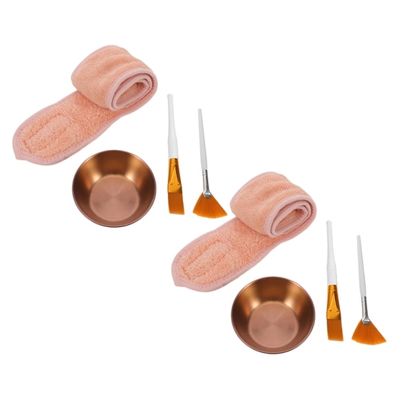 CRAFTHROU 1 Facial Para Cuidado De Con Brochas De Silicona Y Para Mezclar Mascarillas Spa En Casa
