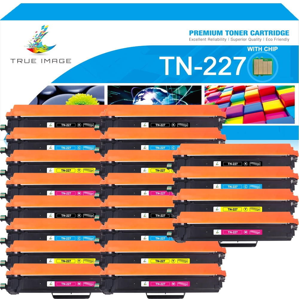 TCT Premium Compatible Toner Cartridge Replacement with Chip for Brother  TN227 TN-227 TN227C Cyan Works with Brother HL-L3210CW, MFC-L3710CW  L3750CDW