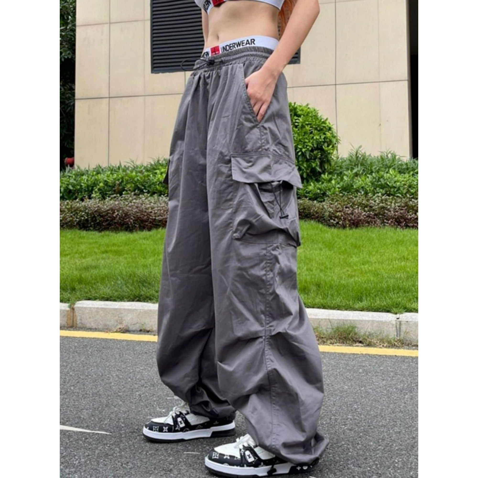 Y2K Women Streetwear Techwear Cargo Korean Harajuku Casual Y2K Women Streetwear Techwear Cargo Korean Harajuku Casual