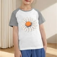thumbnail image 3 of Generic Toddler Boys Girls Cute Daisy Shirt Flower Graphic T-Shirt Short Sleeve Tees Summer Casual Tops for 3-14 Years, 3 of 3