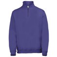 thumbnail image 1 of Awdis - Sudadera básica con cremallera de ¼ Modelo Sophomore Hombre Caballero (Púrpura), 1 of 2