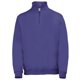 thumbnail image 1 of Awdis - Sudadera básica con cremallera de ¼ Modelo Sophomore Hombre Caballero (Púrpura), 1 of 2