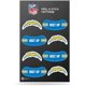 thumbnail image 1 of wonima02 NFL Footbal Peel & Stick Temporary Tattoos - Eye Black - Game Day Approved!, 1 of 1