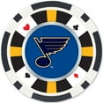 thumbnail image 3 of MasterPieces Casino Style 100 Piece Poker Chip Set - NHL St. Louis Blues, 3 of 6