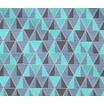 thumbnail image 5 of oneOone Tissu en Coton Flex Triangle Imprimé Géométrique BTY 40 Pouces de Large, 5 of 5