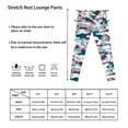 thumbnail image 6 of COEQINE Camo Pink Blue White Girls Yoga Legging High Waist Sport Pants Buttery Soft Stretch Running Leggings, for 10-11 Years Kids Girls, 6 of 7